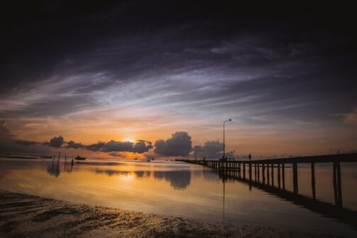 Sonnenuntergang am Strand von Phu Quoc 