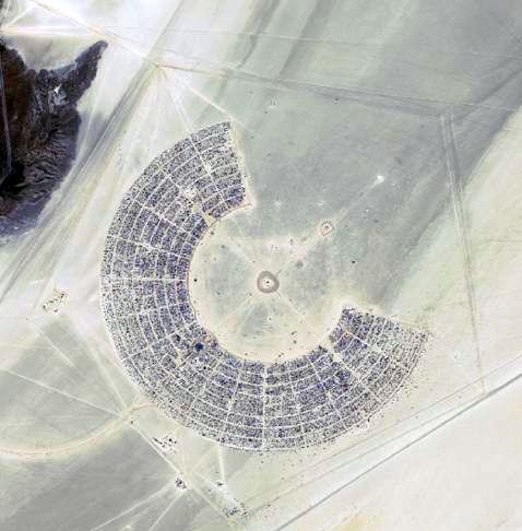 Black Rock City – Veranstaltungsort des Burning Man Festivals