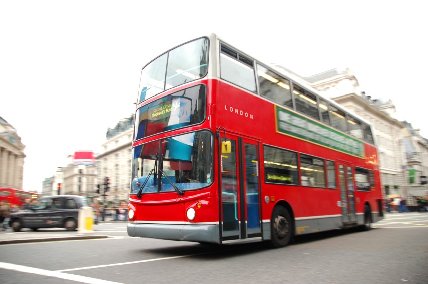 Dooppeldecker Bus in London