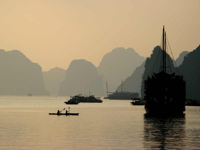 Ha Long Bucht in Vietnam