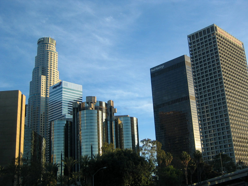 Skyline in Los Angeles