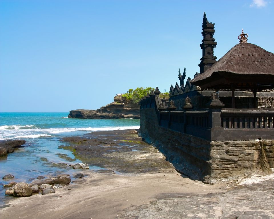 Der Tanah Lot Tempel auf Bali