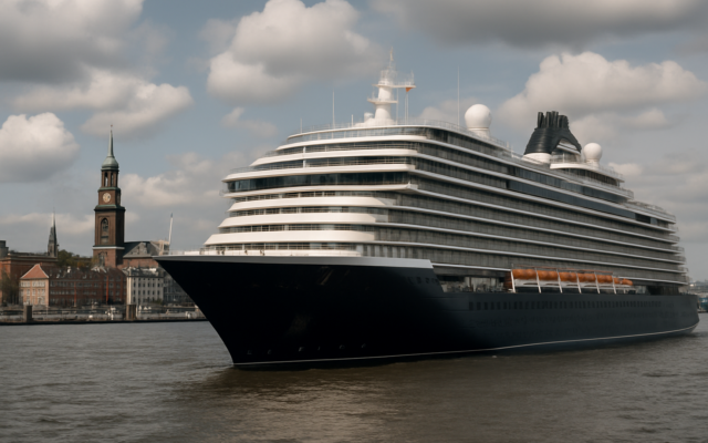 Explora III legt in Hamburg an: Das neue Luxus-Kreuzfahrtschiff nimmt Kurs auf Island, Grönland und New York