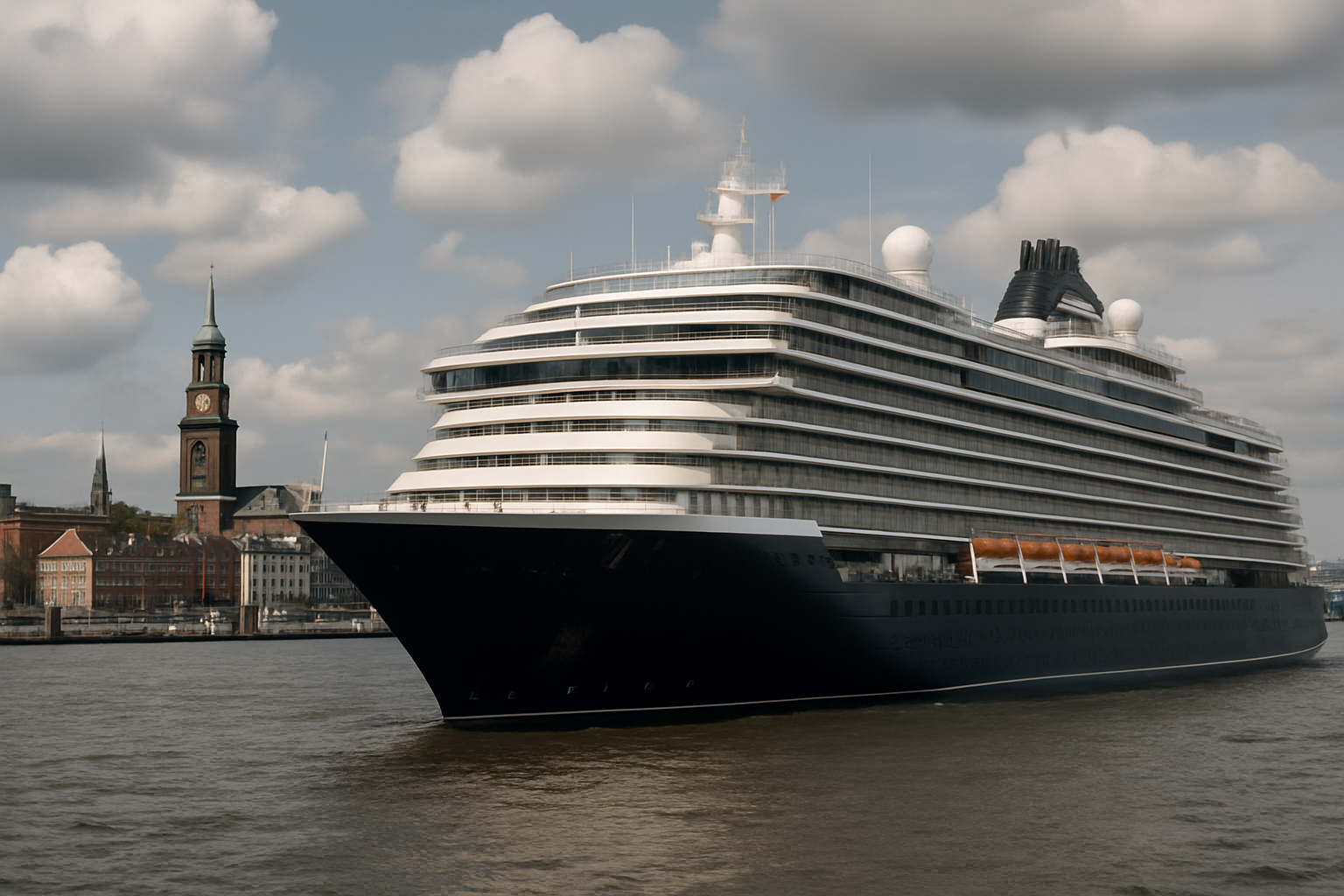 Explora III legt in Hamburg an: Das neue Luxus-Kreuzfahrtschiff nimmt Kurs auf Island, Grönland und New York