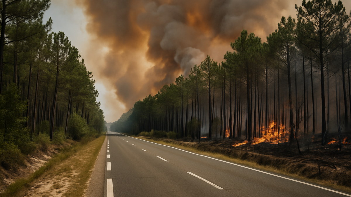 Waldbrände in Frankreich 2026: Was Aktivurlauber in Gironde und Landes jetzt wissen müssen