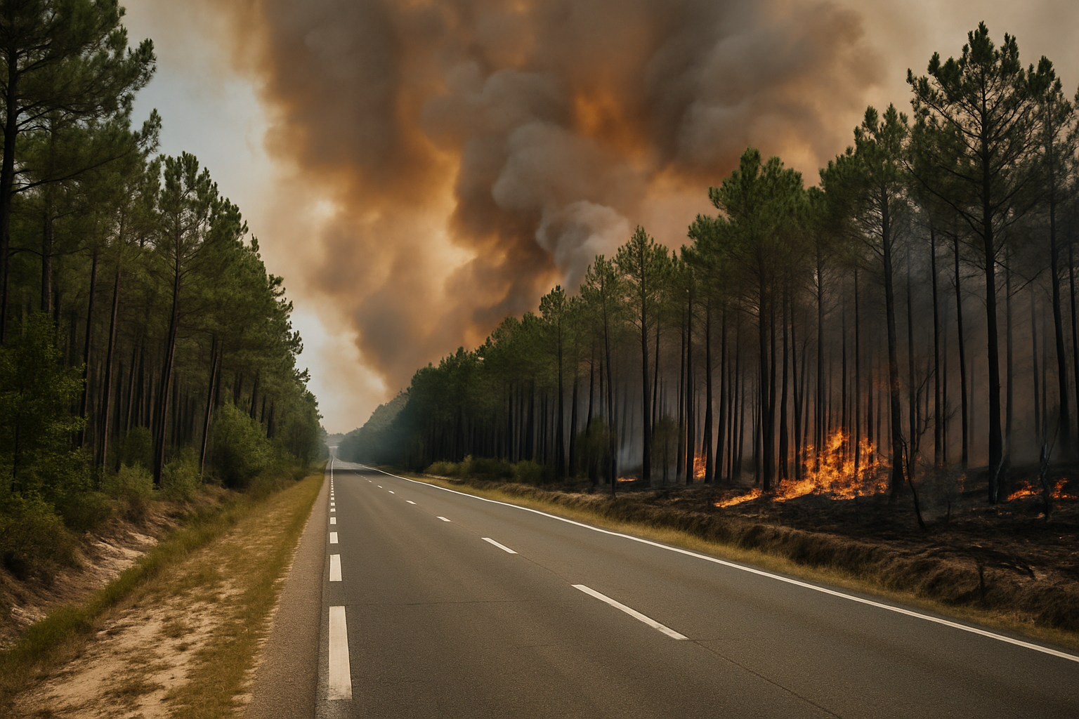 Waldbrände in Frankreich 2026: Was Aktivurlauber in Gironde und Landes jetzt wissen müssen