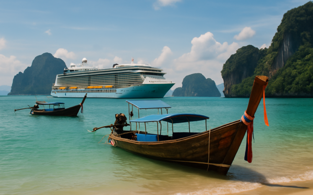 Thailand per Kreuzfahrt: Quantum of the Seas kehrt nach Singapur zurück – und ein neues Luxusschiff entdeckt die Inselküste