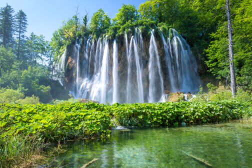 Wasserfall Plitvicer Seen